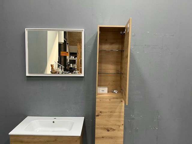 Detremmerie - vintage - badmeubelset 80 cm - afbeelding 10 van  10