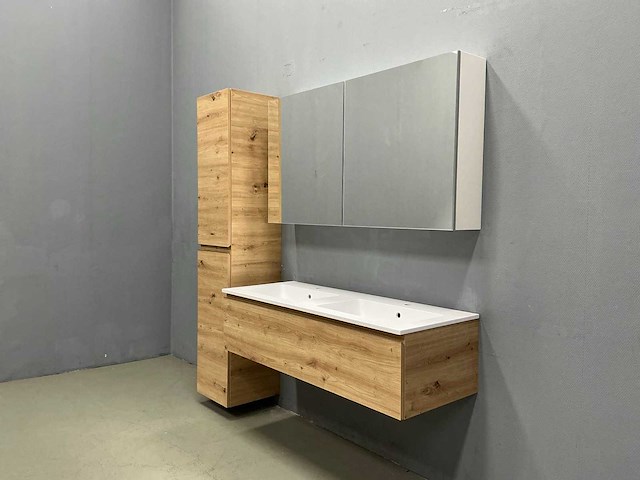 Detremmerie - vintage oak - badmeubelset 120 cm - afbeelding 1 van  19