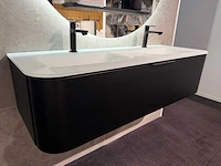 Detremmerie - vtwonen editie - black mat lac - badmeubelset 130 cm - afbeelding 14 van  17
