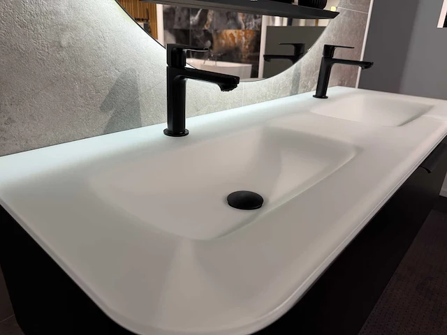 Detremmerie - vtwonen editie - black mat lac - badmeubelset 130 cm - afbeelding 16 van  17