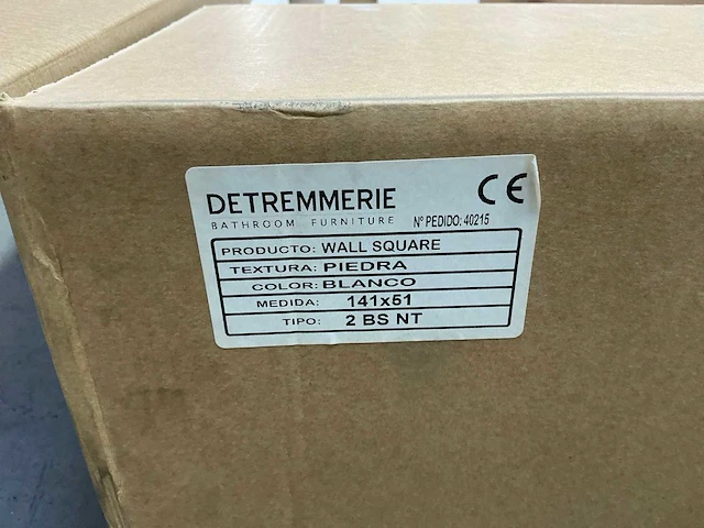 Detremmerie - wall square - wastafel 140 cm - afbeelding 9 van  9