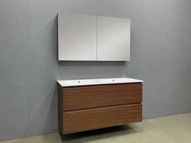 Detremmerie - wallnut - badmeubelset 120 cm - afbeelding 8 van  13