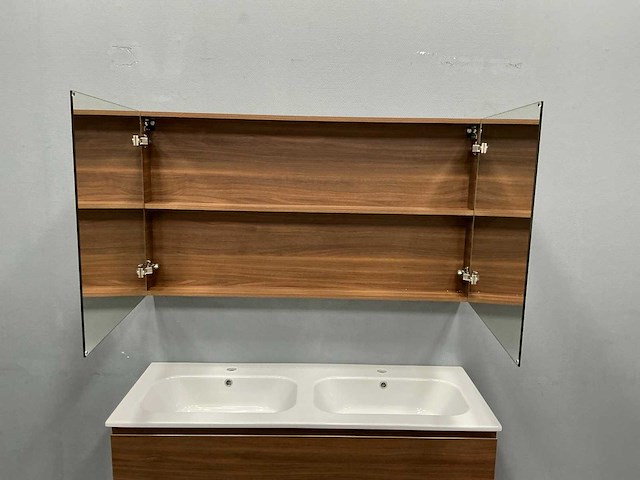 Detremmerie - wallnut - badmeubelset 120 cm - afbeelding 10 van  13