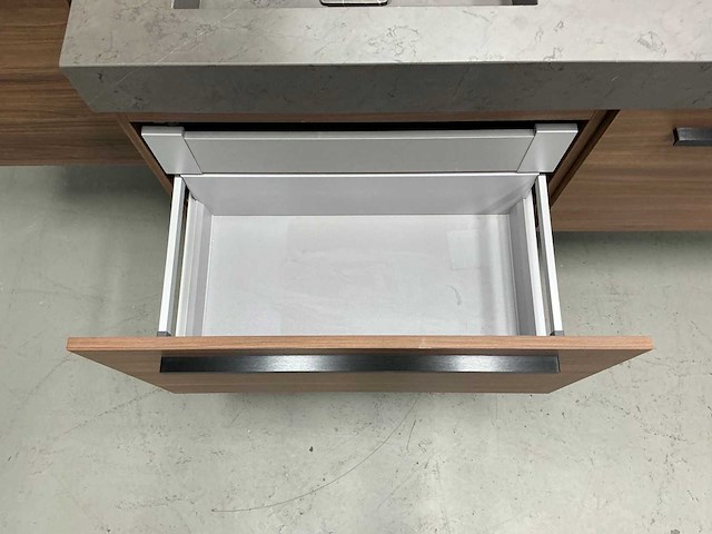 Detremmerie - wallnut/marmer carrara - badmeubelset 140 cm - afbeelding 6 van  18