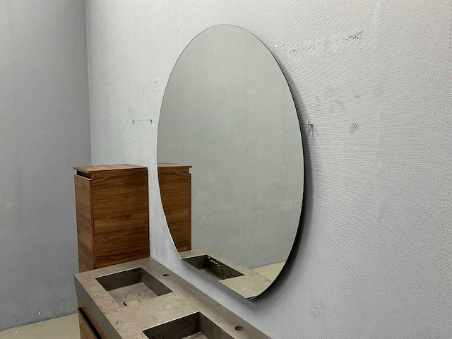Detremmerie - wallnut/marmer carrara - badmeubelset 140 cm - afbeelding 14 van  18