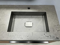 Detremmerie - wallnut/marmer carrara - badmeubelset 140 cm - afbeelding 18 van  18