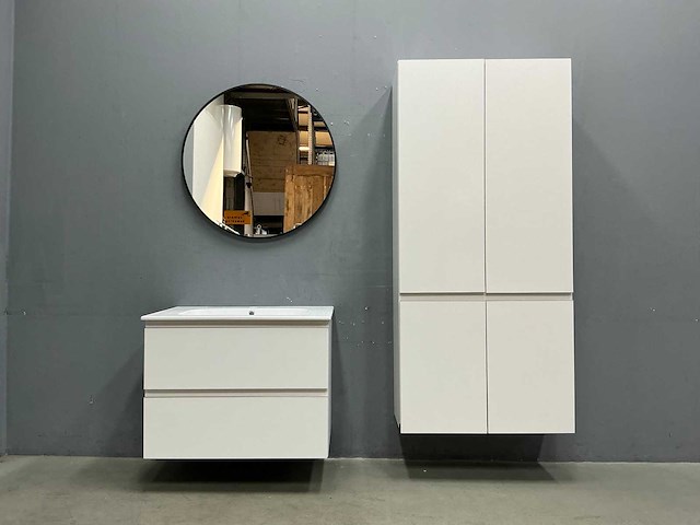 Detremmerie - whitness - badmeubelset 80 cm - afbeelding 8 van  15