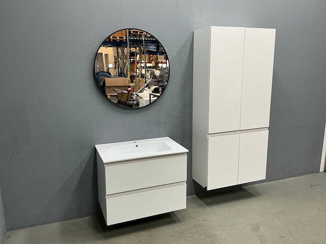 Detremmerie - whitness - badmeubelset 80 cm - afbeelding 9 van  15