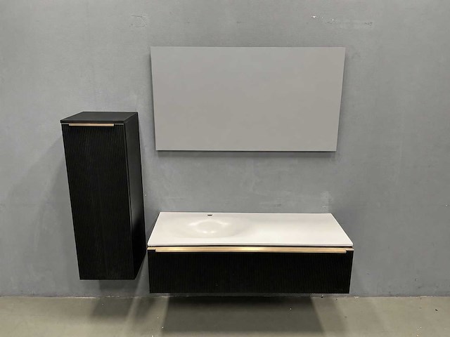 Detremmerie - wood donkere eik - badmeubelset 120 cm - afbeelding 13 van  19