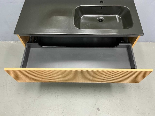 Detremmerie - wood lichte eik - badmeubelset 120 cm - afbeelding 2 van  14