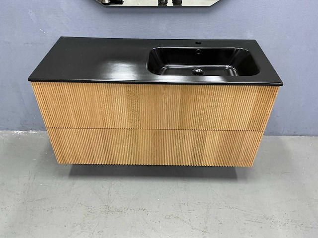 Detremmerie - wood lichte eik - badmeubelset 120 cm - afbeelding 11 van  14