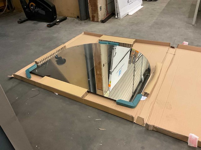 Detremmerie bow badkamerspiegel 120x100 cm - afbeelding 2 van  2