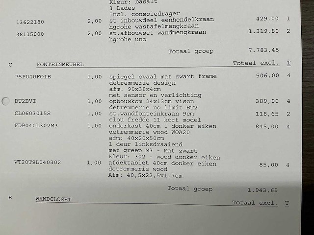 Detremmerie design fonteincombinatie - afbeelding 7 van  7