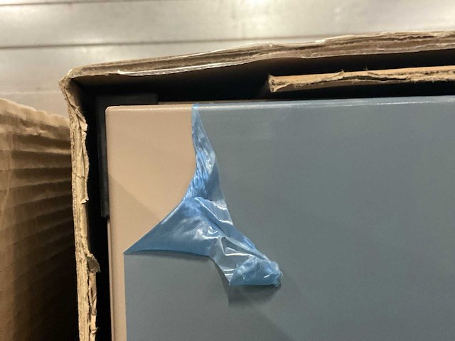 Detremmerie kolomkast 2 deurs greeploos - afbeelding 6 van  6