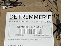 Detremmerie luifel met led voor spiegelkast 120cm - afbeelding 2 van  3