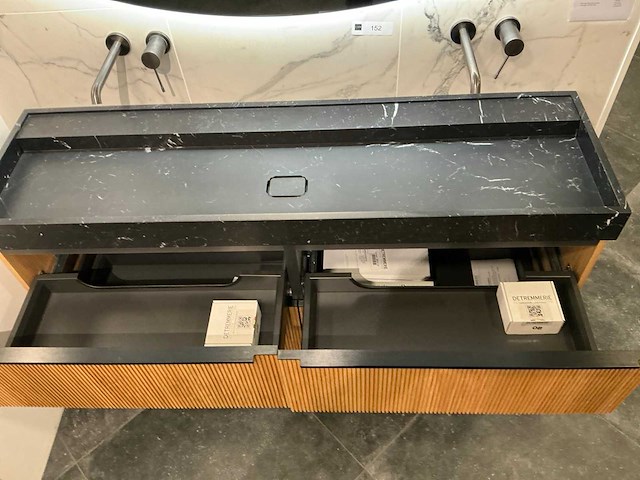 Detremmerie negro wastafelopstelling - afbeelding 9 van  10