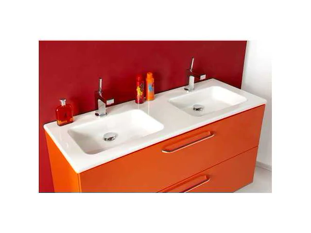 Detremmerie no limit 121x45cm dubbele wastafel - afbeelding 1 van  3