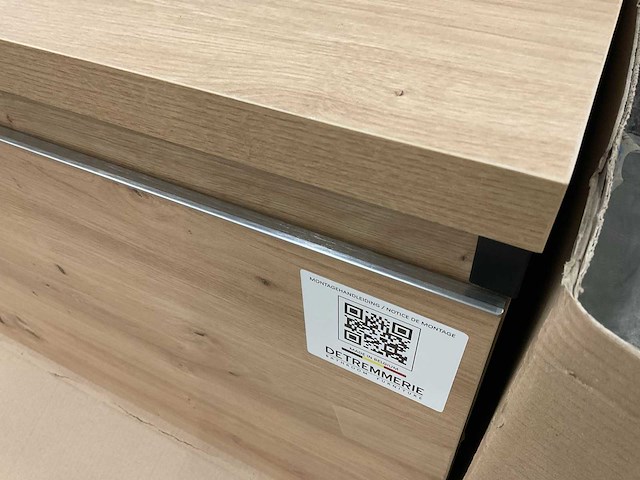 Detremmerie no limit 50 wastafelonderkast met topblad - afbeelding 2 van  6