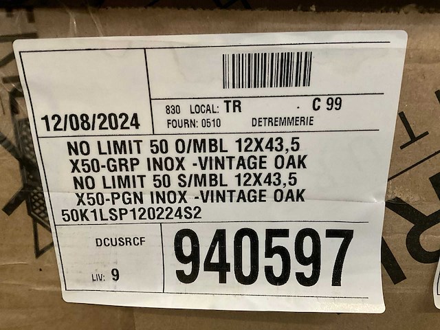 Detremmerie no limit 50 wastafelonderkast met topblad - afbeelding 5 van  6