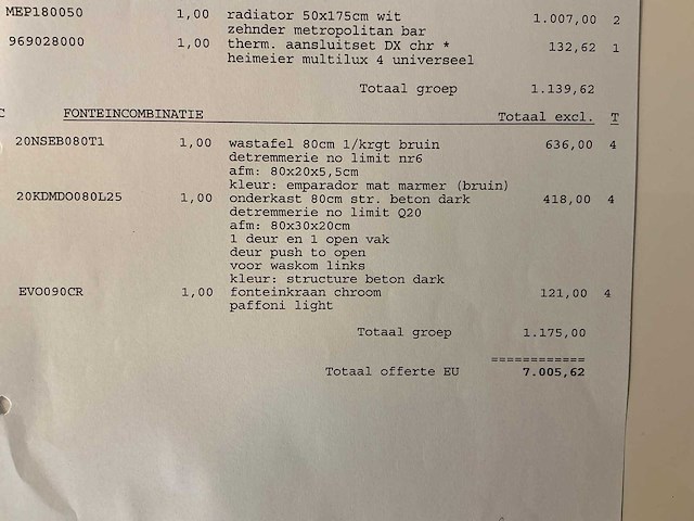 Detremmerie no limit fonteincombinatie - afbeelding 7 van  7