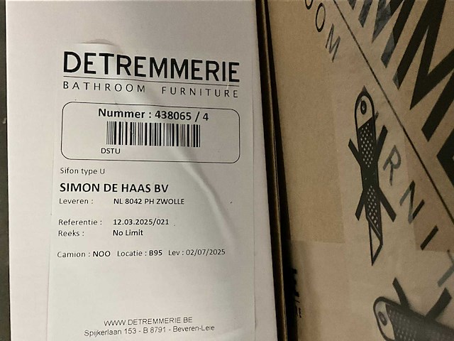 Detremmerie no limit wastafelopstelling - afbeelding 5 van  5