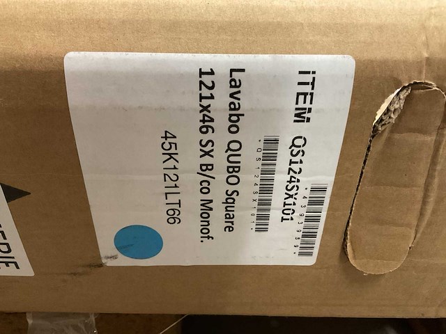 Detremmerie qubo square wastafel - afbeelding 3 van  3