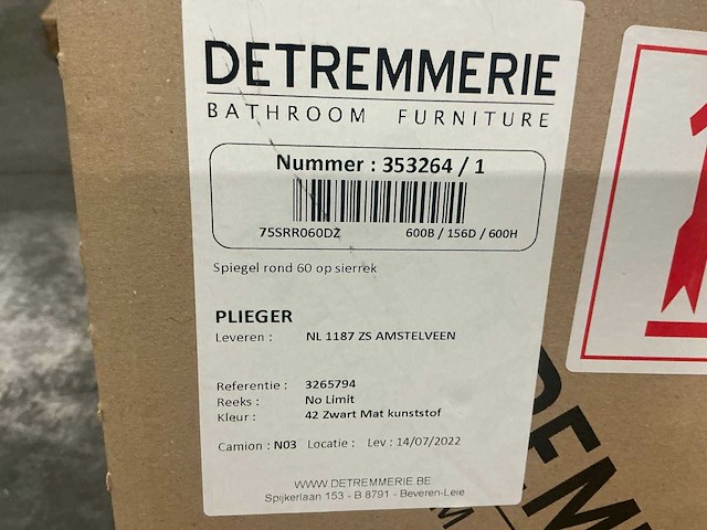 Detremmerie spiegelkast - afbeelding 6 van  6