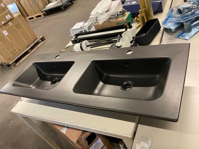 Detremmerie wastafelblad 122x46 cm - afbeelding 2 van  4