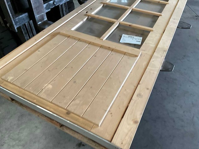 Deur in kozijn beglaasd 215x110 cm - afbeelding 2 van  9