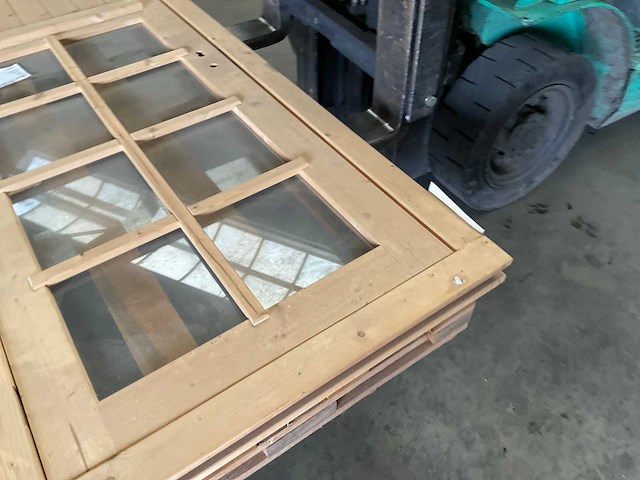 Deur in kozijn beglaasd 215x110 cm - afbeelding 7 van  9