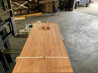 Deur in kozijn grijs 215x110 cm - afbeelding 1 van  14