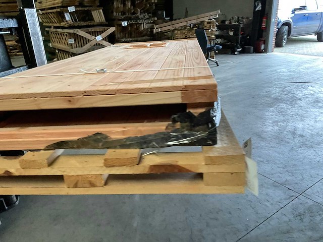 Deur in kozijn grijs 215x110 cm - afbeelding 8 van  14