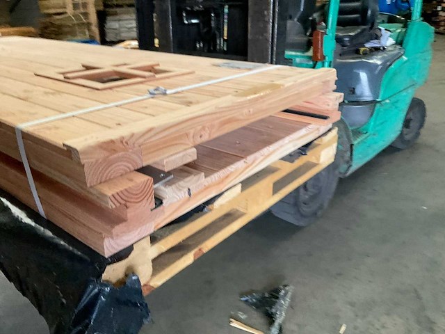 Deur in kozijn grijs 215x110 cm - afbeelding 14 van  14