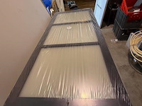 Deur industrial matglas zwart - afbeelding 1 van  2