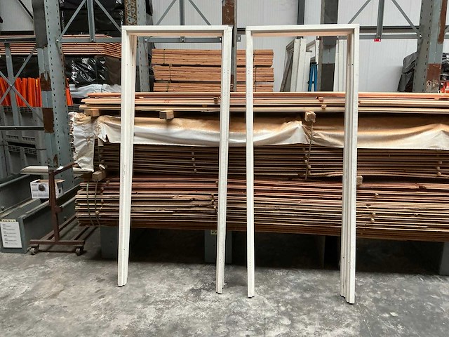 Deur kozijn wit gegrond (4x) - afbeelding 1 van  5