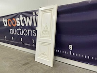 Deur met houtsnijwerk (2x) - afbeelding 1 van  8