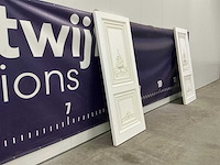 Deur met houtsnijwerk (2x) - afbeelding 3 van  8