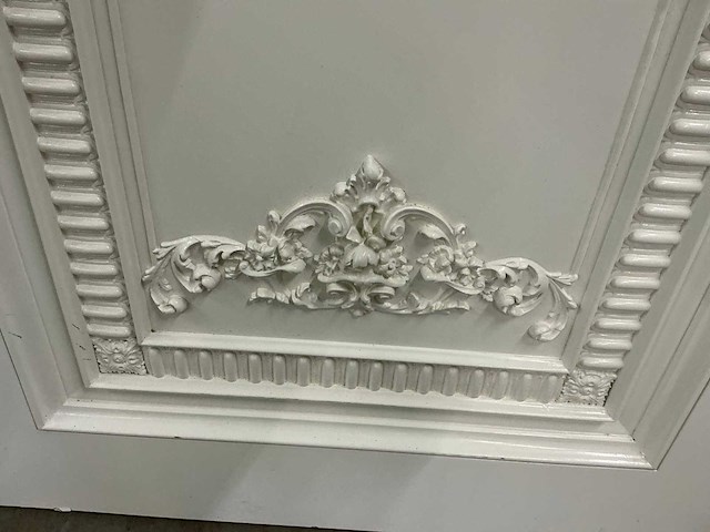 Deur met houtsnijwerk (2x) - afbeelding 6 van  8