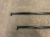 Deurgreep stang zwart 142 cm - afbeelding 2 van  3