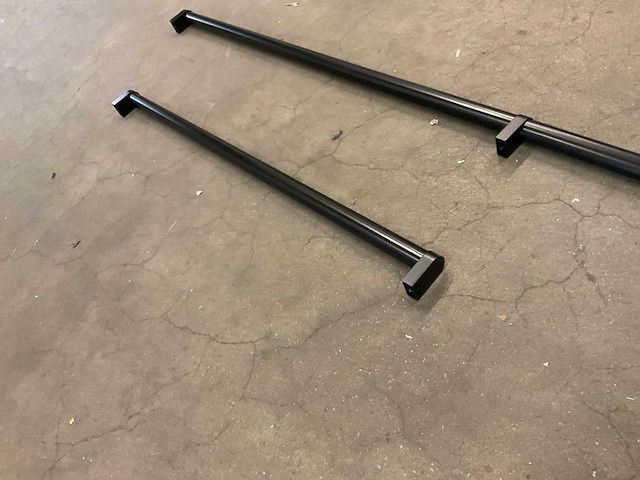 Deurgreep stang zwart 142 cm - afbeelding 3 van  3