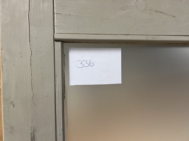 Deurkozijn 900x2010mm, melkglas hillhout - afbeelding 3 van  3