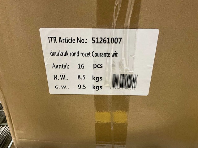 Deurkruk set (48x) - afbeelding 1 van  1