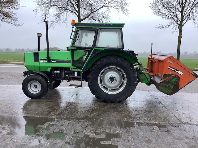 Deutz - 1980 - dx 85 - utility tractor - afbeelding 3 van  8