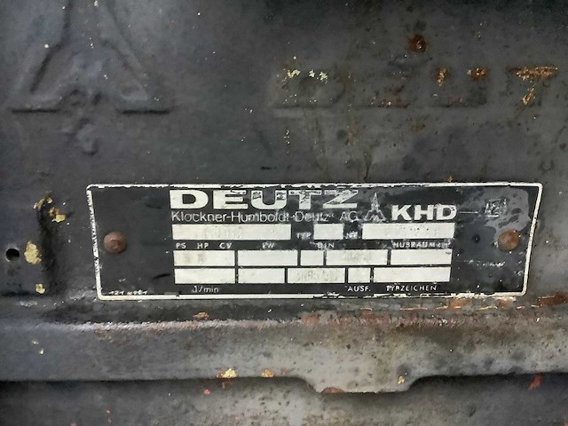 Deutz - 1980 - dx 85 - utility tractor - afbeelding 7 van  8