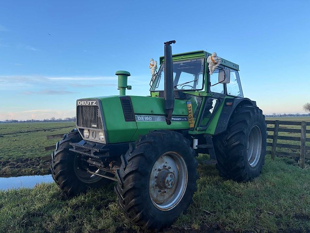 Deutz - 1998 - dx160 a-s - vierwielaangedreven landbouwtractor - afbeelding 1 van  23