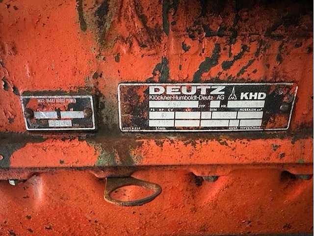 Deutz - dieselmotor - afbeelding 1 van  6