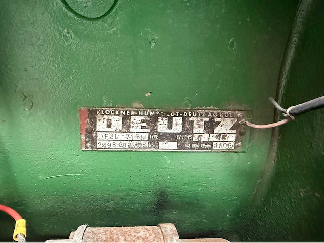 Deutz - f2l 712 - oldtimer - afbeelding 8 van  29