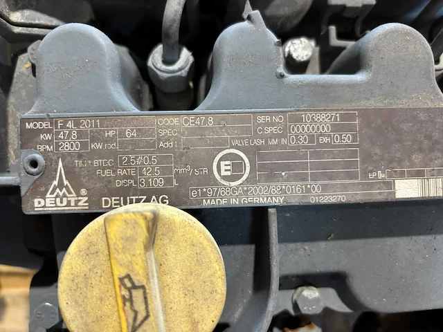 Deutz - f4l 2011 - dieselmotor - afbeelding 9 van  9