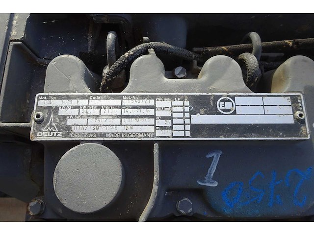 Deutz - fl3 1011f - dieselmotor - afbeelding 9 van  9