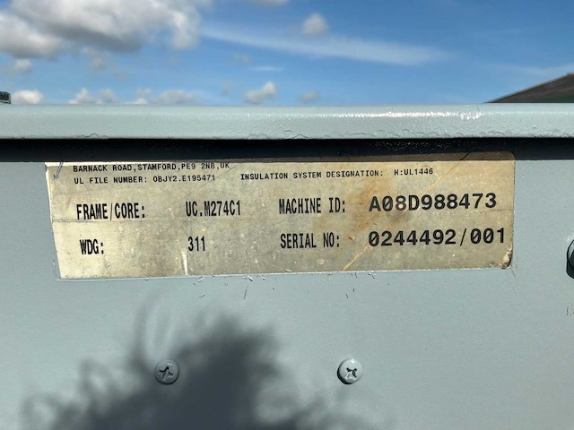 Deutz 8 cilinder f8l413f noodstroomaggregaat - afbeelding 8 van  17